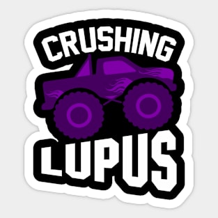 Lupus Awareness Crushing Lupus Lupus Kids Sticker